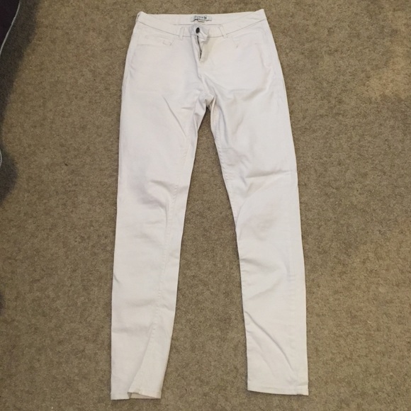 F21 White jeans