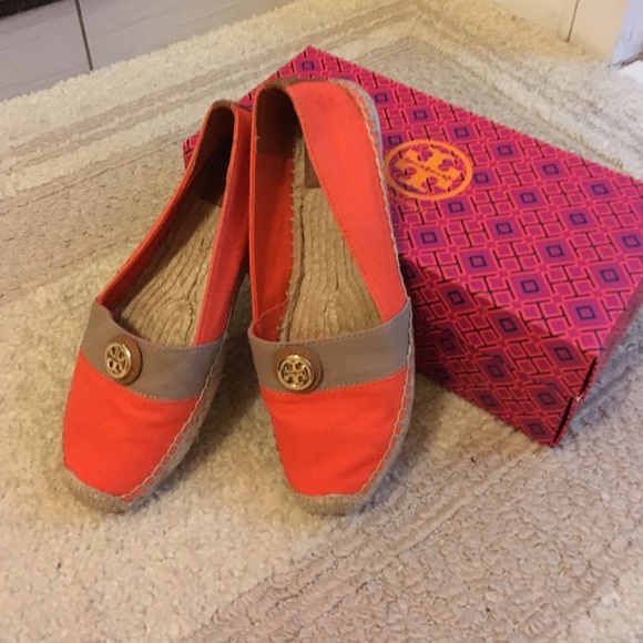 Tory burch espadrille canvas