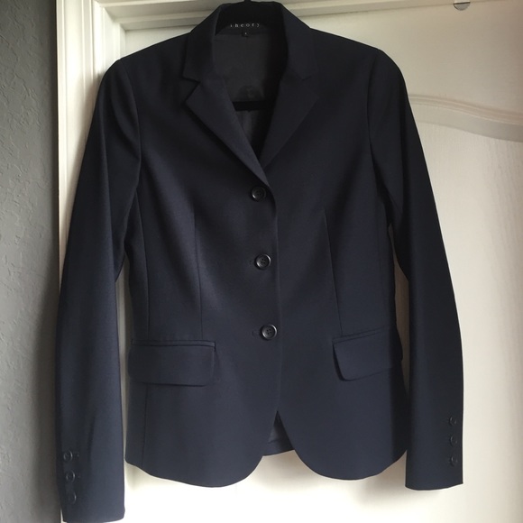 Theory Dark Navy Suit Jacket