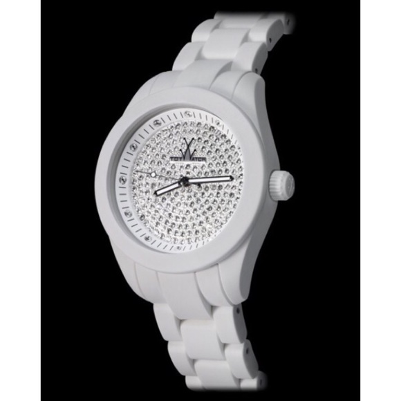 Beautiful white toy watch main image 4
