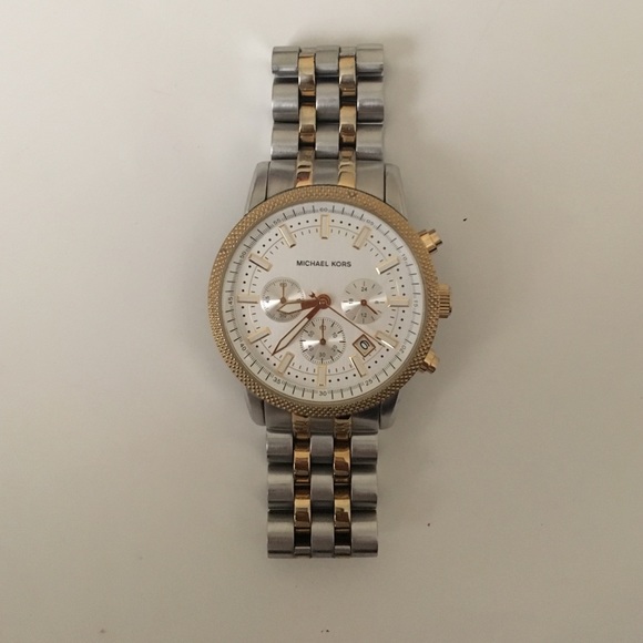 Gold/Silver MK watch