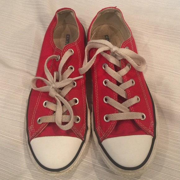 Girls size 2 Converse sneakers