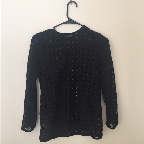 Topshop Crochet Sweater