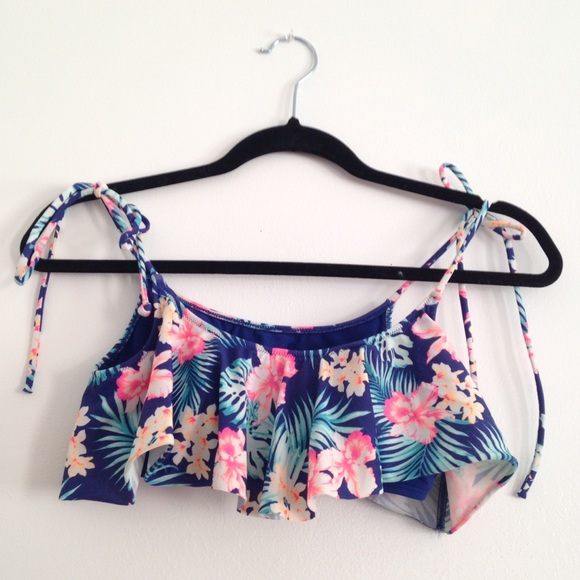 Victoria secret PINK floral bikini top