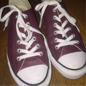 LEATHER LOW TOP CONVERSE