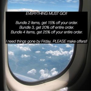 EVERYTHING MUST GO.