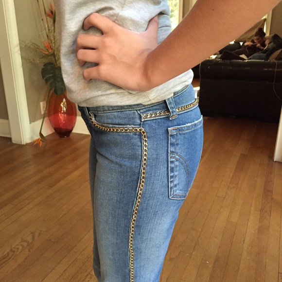 SALE 🎉D&G gold chain jeans 26 - Picture 3 of 4