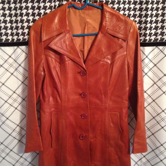 Sale! Brown Leather Jacket