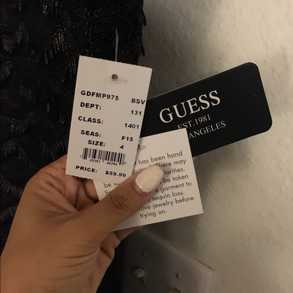 Black Guess dress - Picture 3 of 4