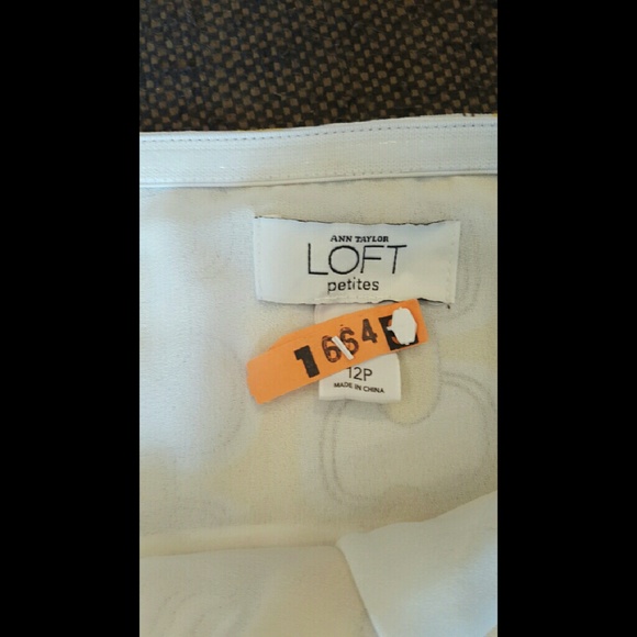 Ann Taylor LOFT Yellow Halter Top 12p - Picture 4 of 4