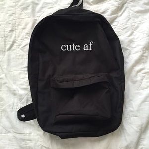 Freshtops CUTE AF bookbag