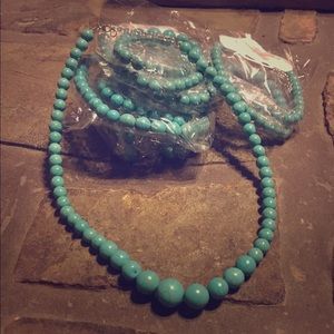 Turquoise Bridesmaid Necklaces (6 available)