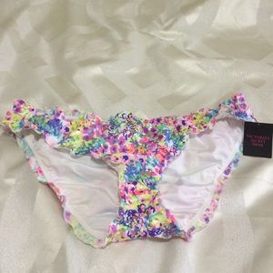 New Bright Floral Victoria's Secret Bikini Bottom