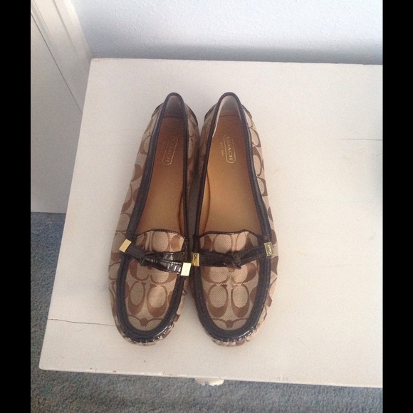 Coach loafer style shoes