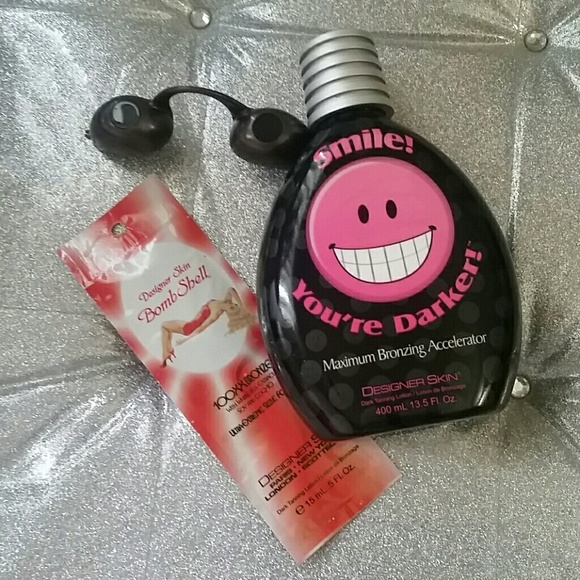 Tanning pack- lotion, glasses, and trial packet