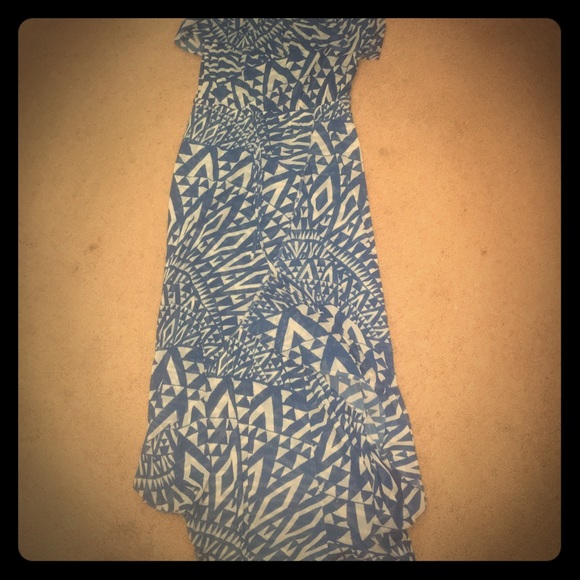 Aztec print dress from Anthropologie.