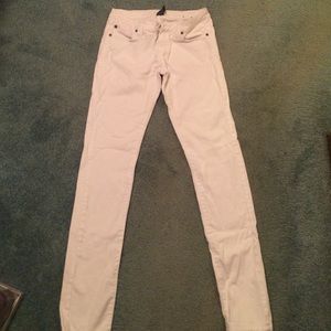 Charlotte Russe White Skinny Jeans