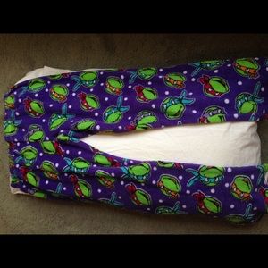 Ninja turtle pajama pants