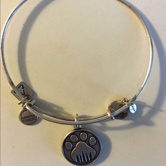 Alex and Ani Print of Love charm bangle