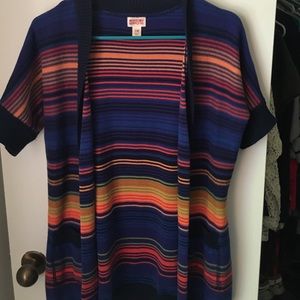 Multicolor Stripped Cardigan