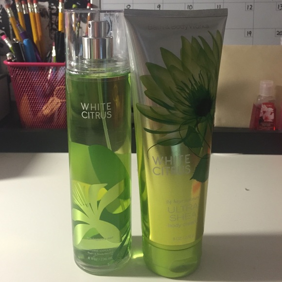 Bath & Body Works White Citrus Mist & Lotion