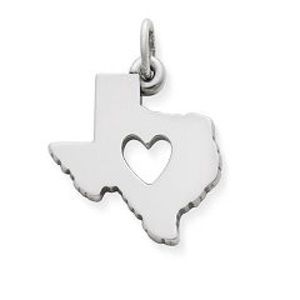 James Avery Heart of Texas charm - brand new.