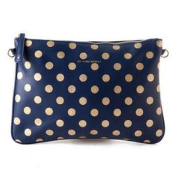 Polka dot cross body bag