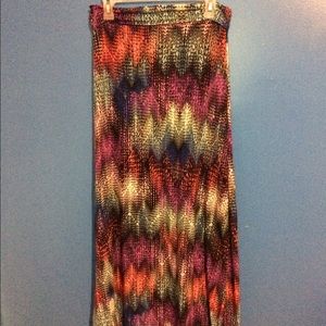 Multi colored maxi dress