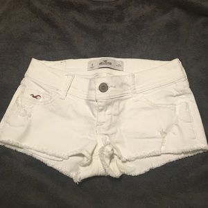White Hollister Shorts
