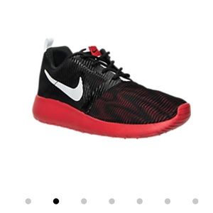 Nike Roshe with red sole