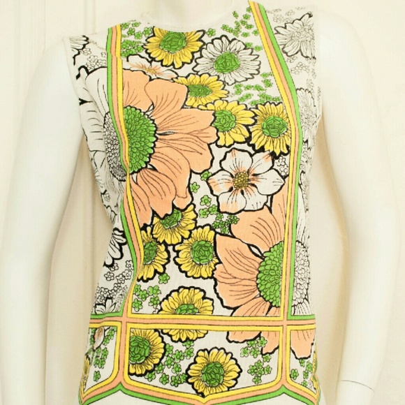 Vintage 1960's /1970's mod shift top - Picture 1 of 3