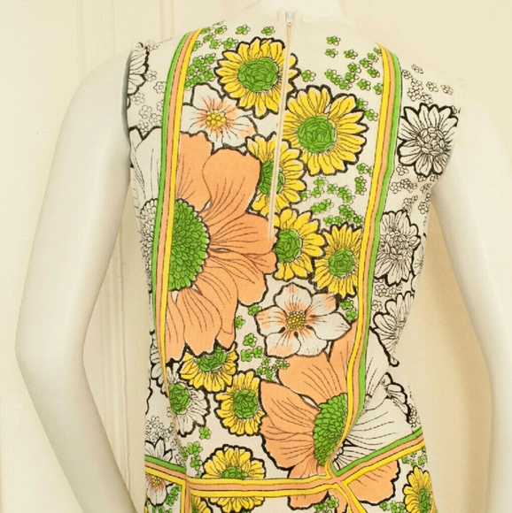Vintage 1960's /1970's mod shift top - Picture 3 of 3