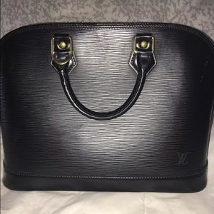 Authentic Louis Vuitton Alma Epi Leather handbag