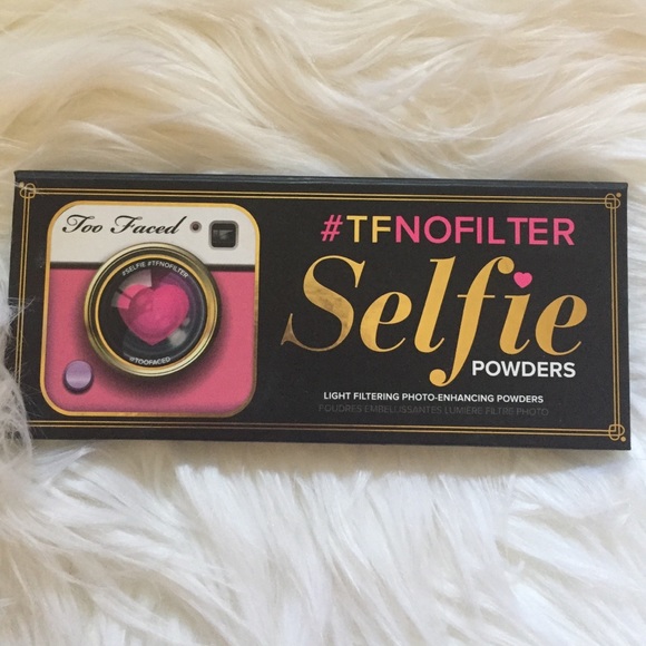 NWT Too Faced #nofilter selfie powder palette