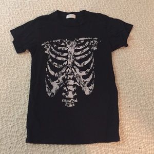 Brandymelville  skeleton flower T