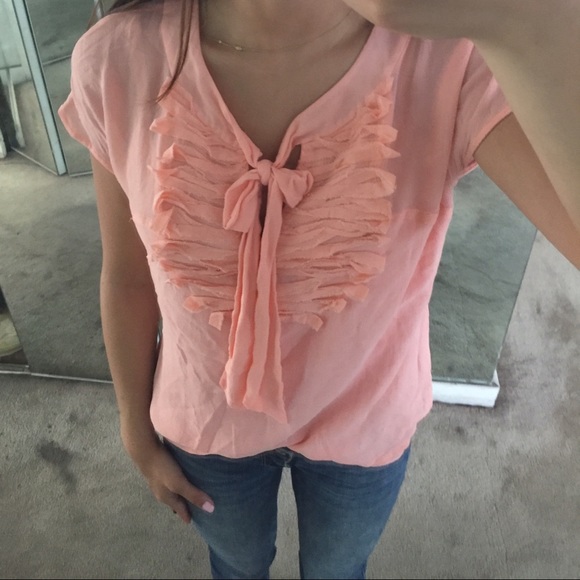 Banana Republic Ruffle Top