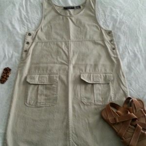Tan Jumper Dress