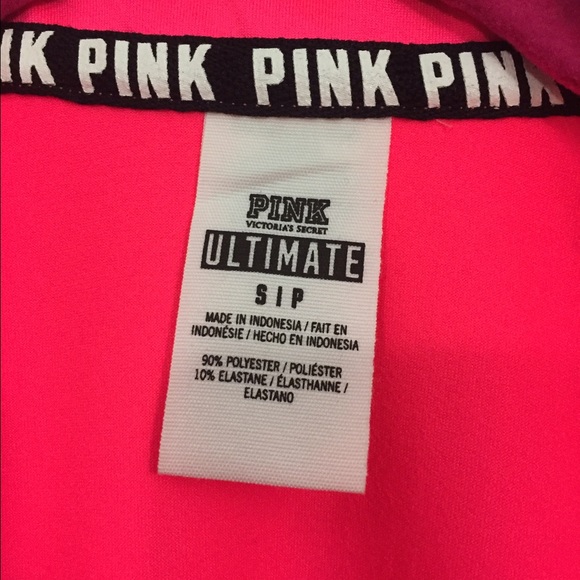 PINK ultimate 1/4 zip - Picture 2 of 3