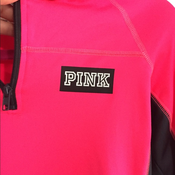 PINK ultimate 1/4 zip - Picture 3 of 3