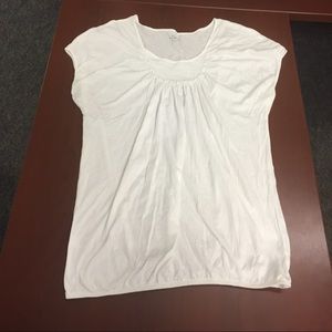 White Loft Short Sleeve Shirt