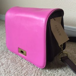 J. Crew Mini Edie Purse in Two Tone