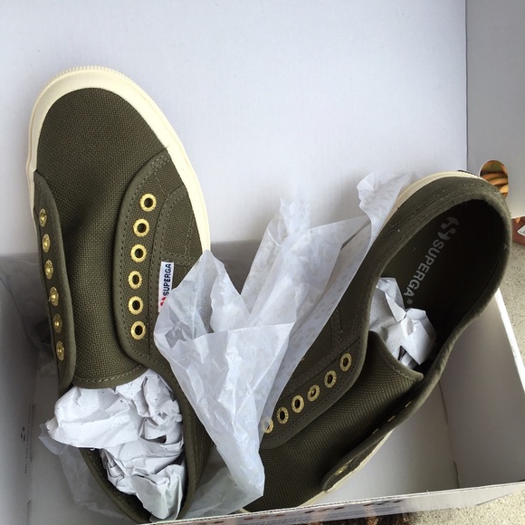 SUPERGA COTU CLASSIC SLIP ON US SIZE 8 1/2