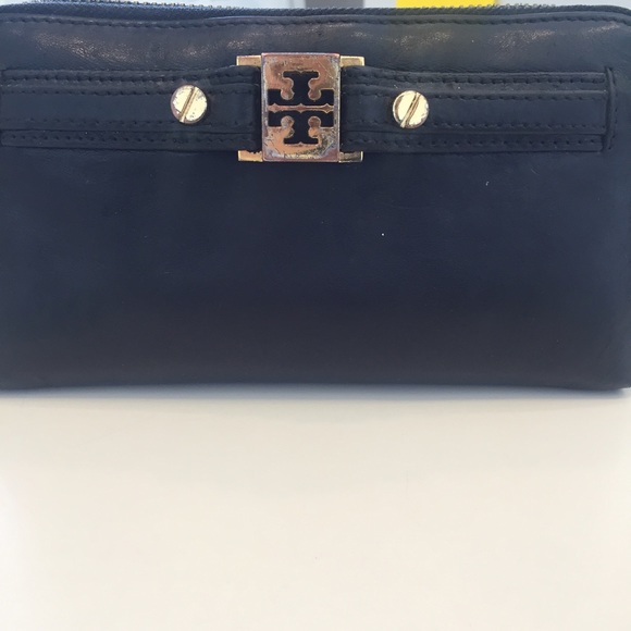 Tory Burch Continental Wallet ( Black)