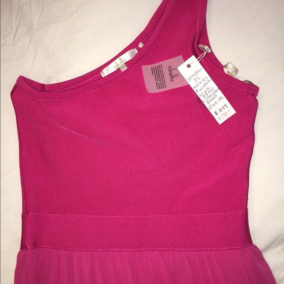 Stretta Fuchsia Dress - Picture 3 of 4
