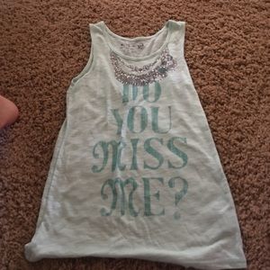 Miss me tank top