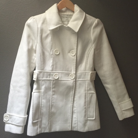 Gorgeous White peacoat. Never worn