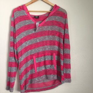 Bobeua pink and grey light sweater