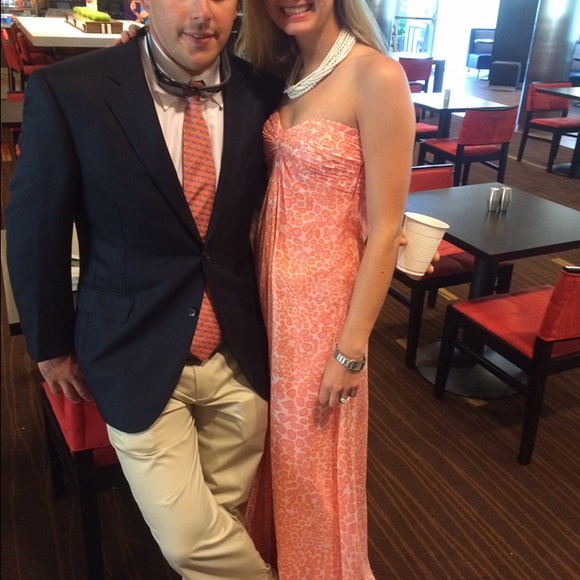 Long flowy dress (Laundry by Shelli Segal)