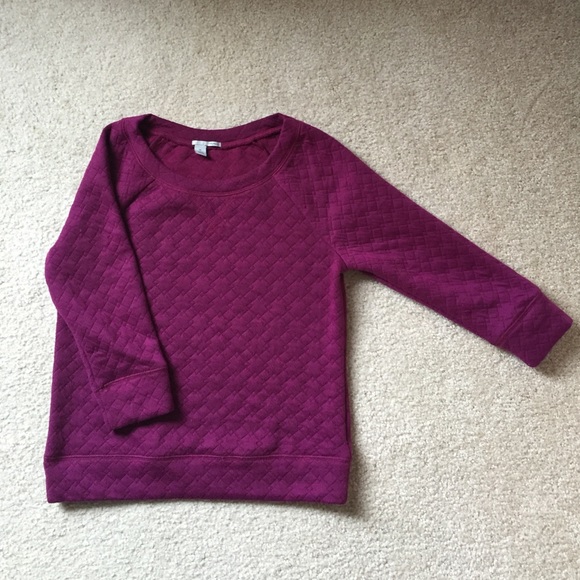 Maroon 3/4 Sleeve Tee