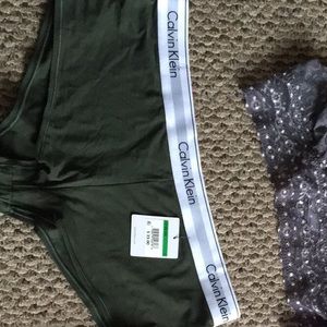 Calvin Klein boy short panties